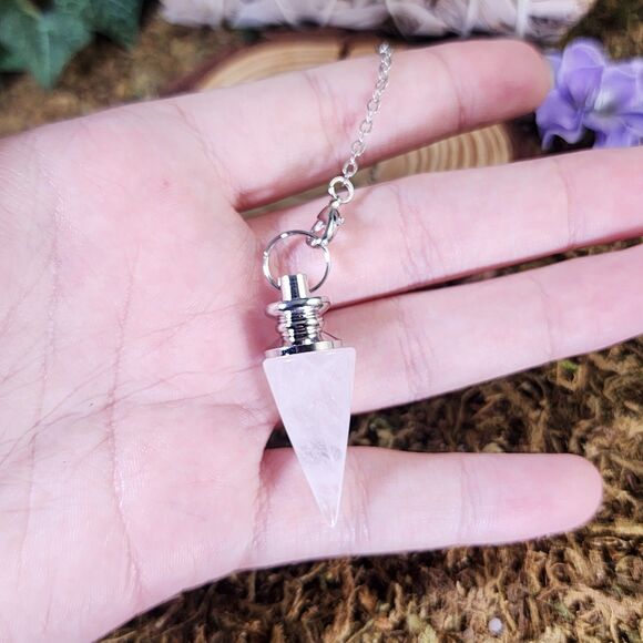 Quartz Crystal Fancy Pendulum #9 - Picture 2 of 2